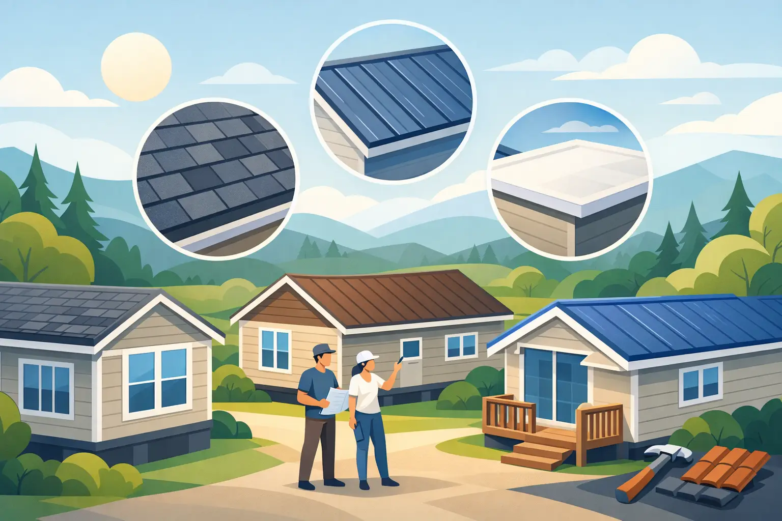Best Roofing for Manufactured Homes