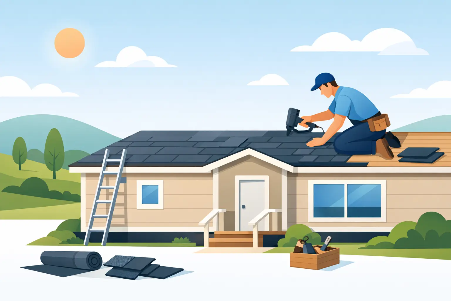 How to Roof a Mobile Home the Right Way