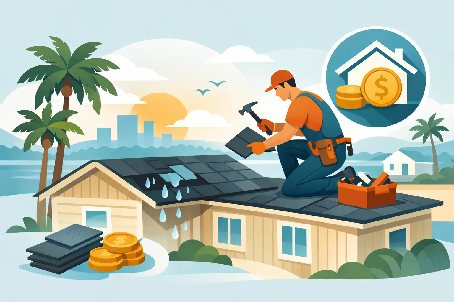 Mobile Roof Repair Costs in Florida