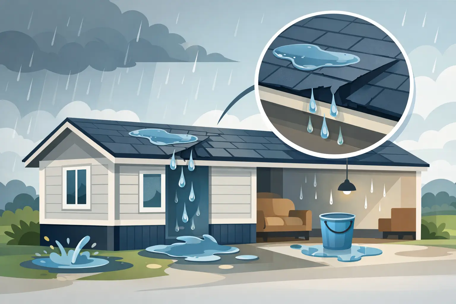 Why Do Mobile Home Roofs Leak?