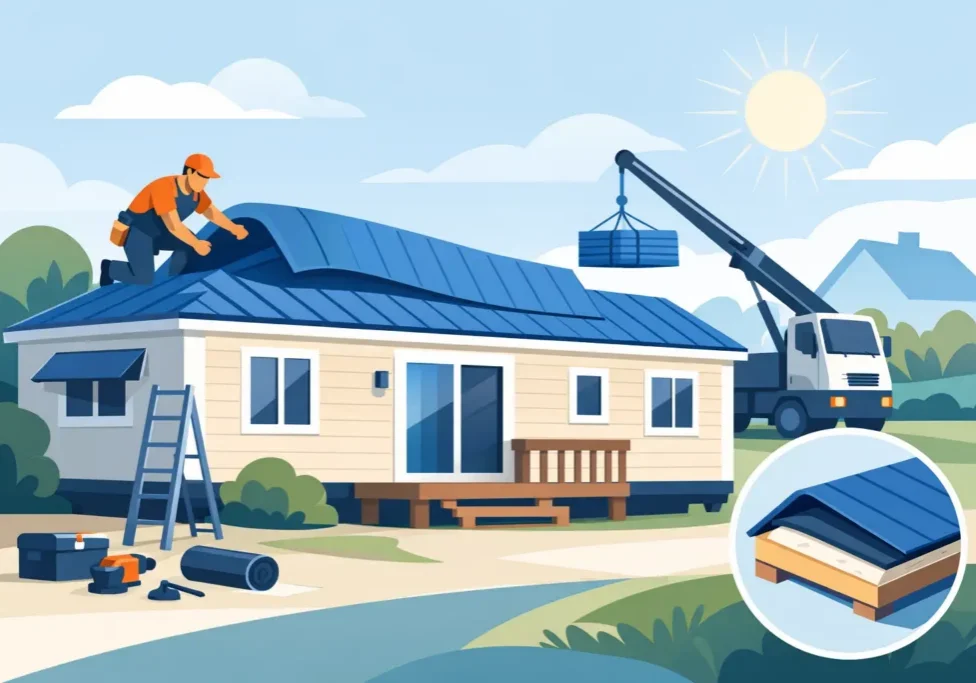 Custom Fit Mobile Home Roofing That Lasts