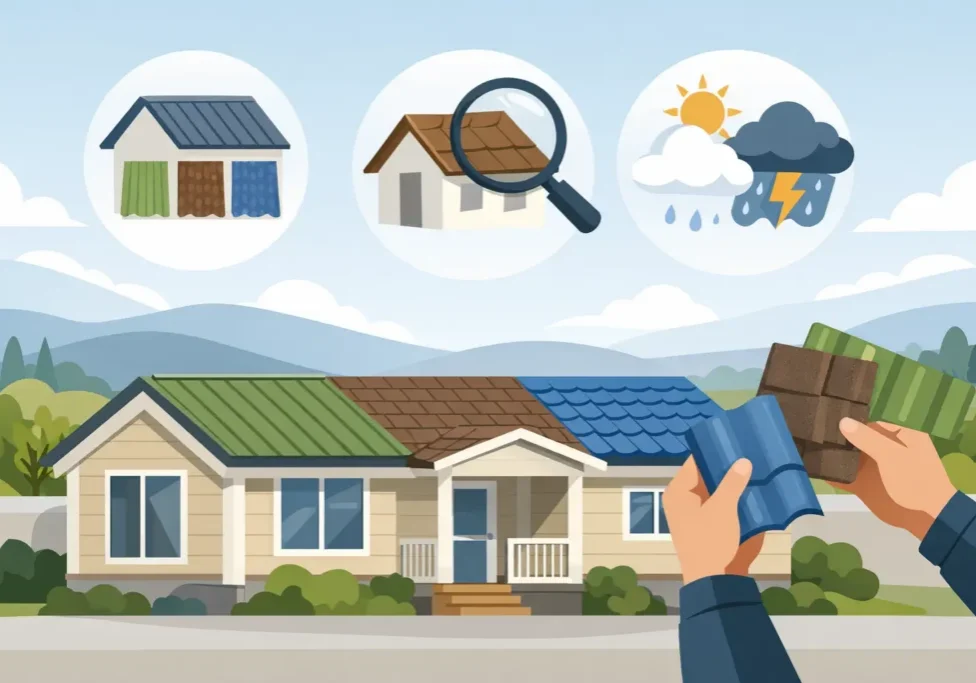 How to Choose Manufactured Home Roofing