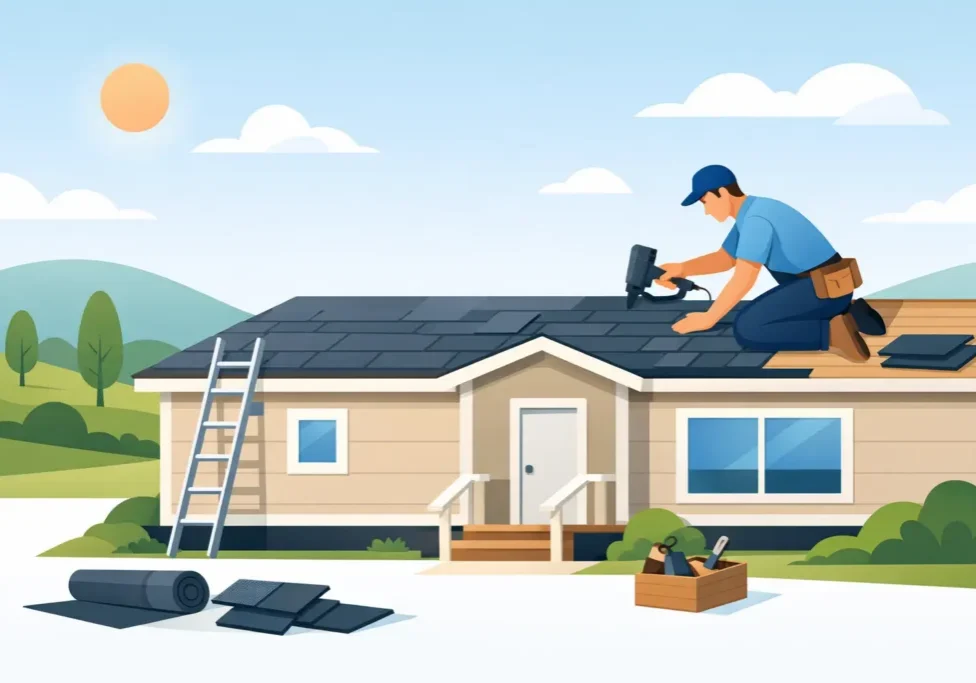 How to Roof a Mobile Home the Right Way