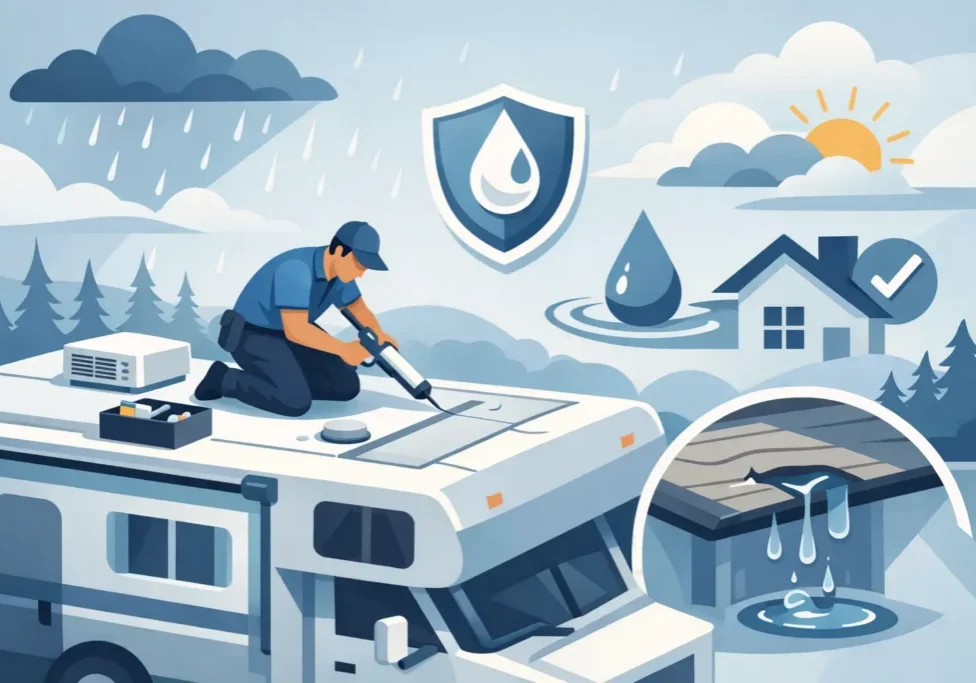 How to Stop Mobile Roof Leaks for Good