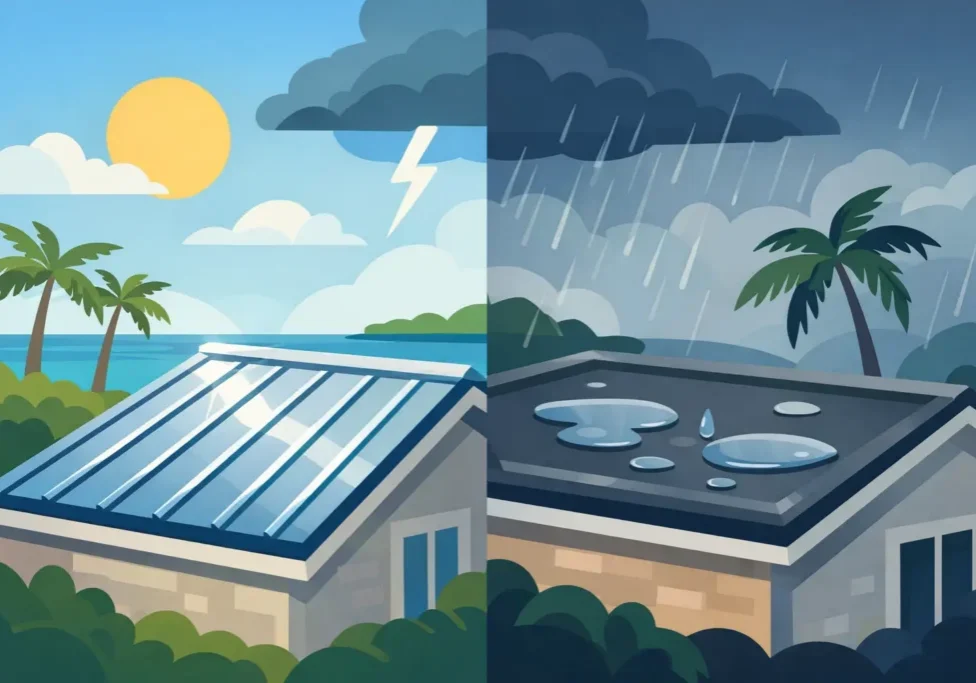 Metal vs Rubber Mobile Roofing in Florida