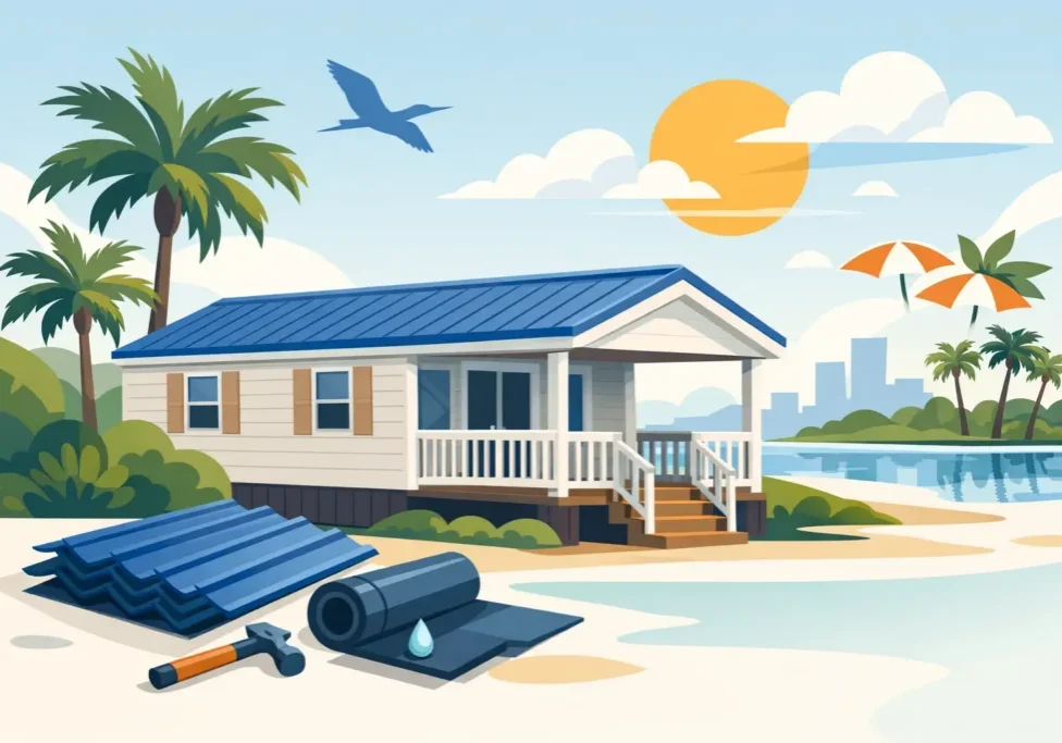 Mobile Home Roofing That Fits Florida